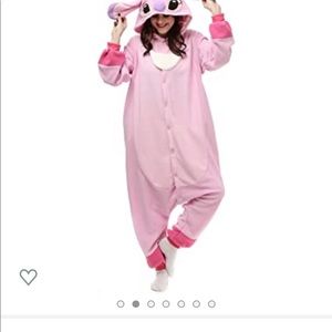 Pink Stitch Onesie